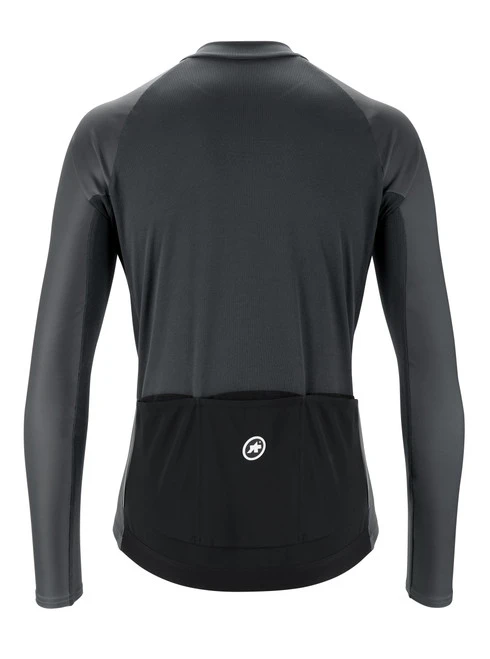 Assos - Mille GT 2/3 Autumn Long Sleeve Jersey - Men's - Torpedo Grey - 2023 - Image 3
