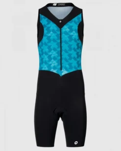 Assos - TRIATOR Men's Sleeveless Speedsuit - Adamant Blue - 2023