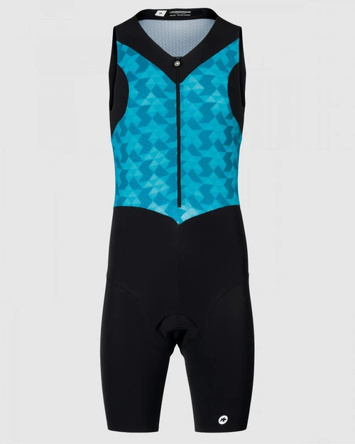 Assos - TRIATOR Men's Sleeveless Speedsuit - Adamant Blue - 2023