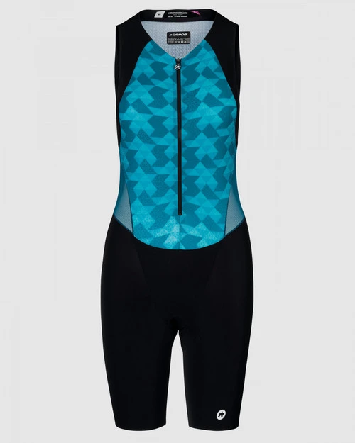 Assos - TRIATOR Women's Sleeveless Speedsuit - Adamant Blue - 2023