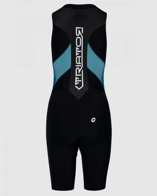 Assos - TRIATOR Women's Sleeveless Speedsuit - Adamant Blue - 2023 - Image 2