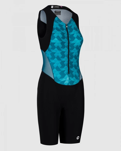 Assos - TRIATOR Women's Sleeveless Speedsuit - Adamant Blue - 2023 - Image 3
