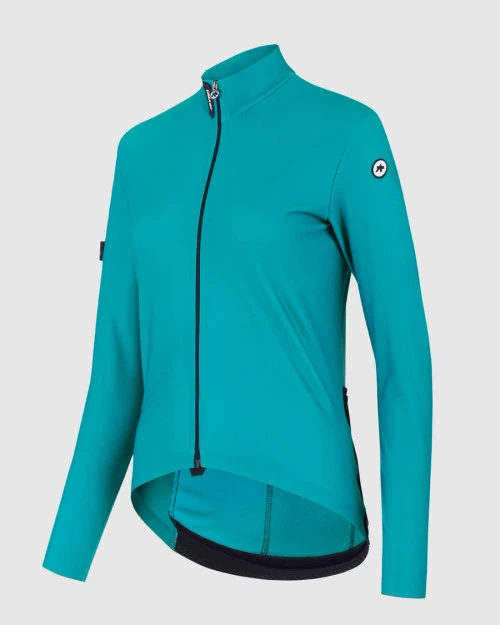 Assos - UMA GT 2/3 Long Sleeve Jersey C2 - Women - Turquoise Green - 2023 - Image 4