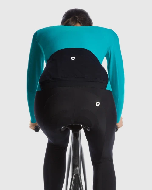 Assos - UMA GT 2/3 Long Sleeve Jersey C2 - Women - Turquoise Green - 2023 - Image 6