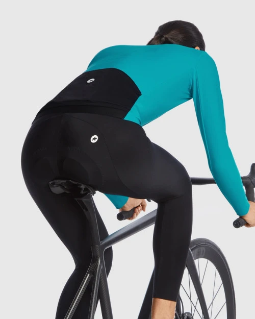 Assos - UMA GT 2/3 Long Sleeve Jersey C2 - Women - Turquoise Green - 2023 - Image 7