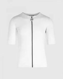 Assos - Assosoires Summer Short Sleeve Skin Layer - Men's - Holy White
