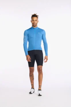 2XU - Aero Cycle Long Sleeve Jersey - Men's - Starling/White Reflective