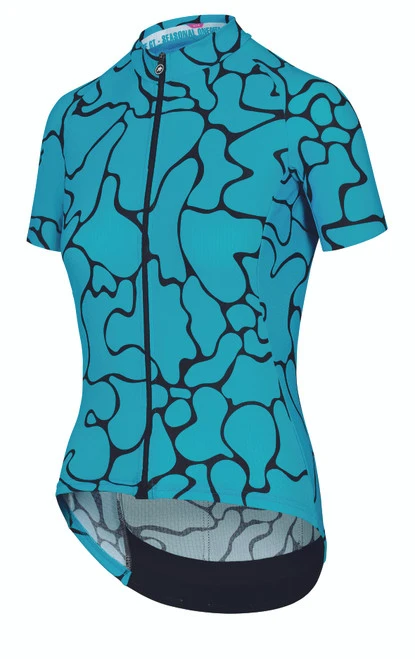Assos - UMA GT Women's Summer Short Sleeve Jersey C2 Voganski - Hydro Blue - Image 3