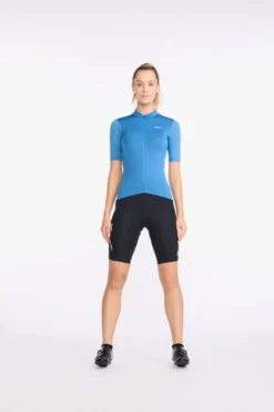 2XU - Aero Cycle Short Sleeve Jersey - Women's - Starling/White Reflective