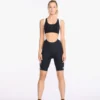 2XU - Aero Cycle Bib Shorts - Women's - Black/White Reflective - 2023