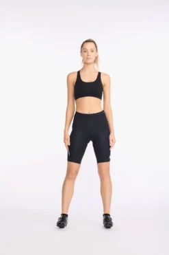 2XU - Aero Cycle Shorts - Women's - Black/White Reflective - 2023