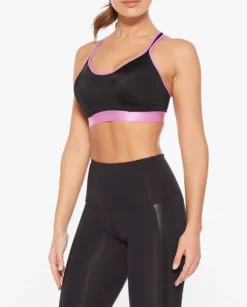 2XU - Women's Hi Impact Bra - Black/Ultra