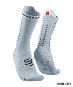 Compressport - Pro Racing Socks V4.0 Ultralight Bike - Unisex - White/Grey