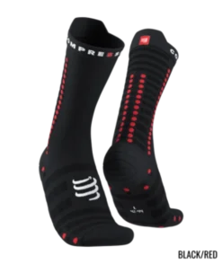 Compressport - Pro Racing Socks V4.0 Ultralight Bike - Unisex - Black/Red