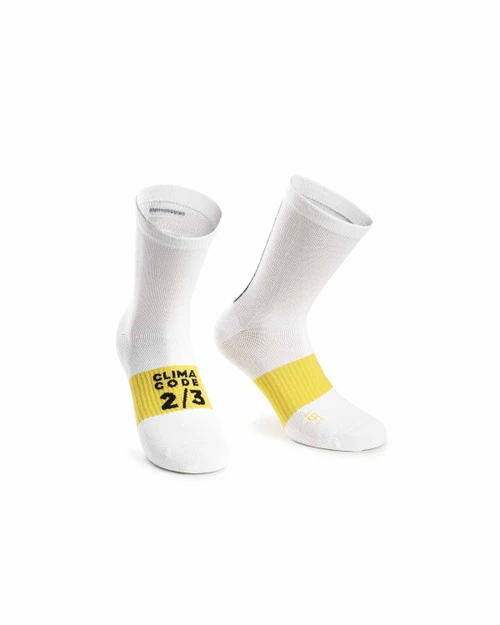 Assos - Autumn Unisex Socks - Holy White - Image 2