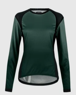 Assos - TRAIL Women's Long Sleeve Jersey - Women's - Schwarzwald Green - 2023